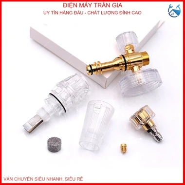 Bình Xịt Bọt Tuyết Rửa Xe Hơi Áp Suất Cao Trong Suốt Chính Hãng - Giá Ưu Đãi 68k