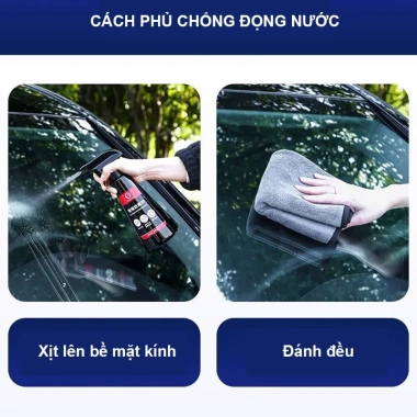 Bình xịt chống đọng nước sương mù 500ml kính lái ô tô, kính mũ bảo hiểm - 89.000₫ 5