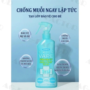 Bình Xịt Chống Muỗi 200ml - Diệt Muỗi & Côn Trùng 8h, Không DEET, Không Mùi Hắc, Chỉ 99.000đ