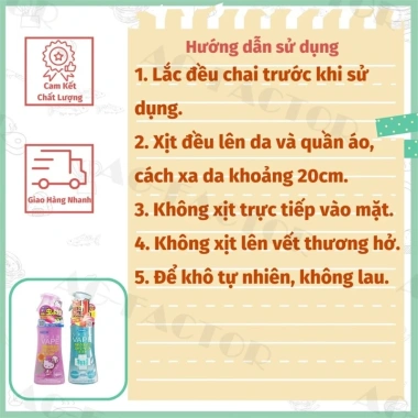 Bình Xịt Chống Muỗi 200ml - Diệt Muỗi & Côn Trùng 8h, Không DEET, Không Mùi Hắc, Chỉ 99.000đ