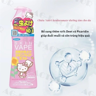 Bình Xịt Chống Muỗi 200ml - Diệt Muỗi & Côn Trùng 8h, Không DEET, Không Mùi Hắc, Chỉ 99.000đ