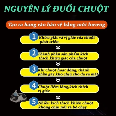 Bình Xịt Đuổi Chuột Công Nghệ Nhật 500ml - Hiệu Quả, An Toàn, Giảm Giá 23% 6