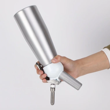 Bình xịt kem tươi inox Whipper 500ml - Nhiều màu, không viên gas, giá 329.990₫