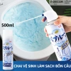 Bình Xịt Nano Nhật Bản Vệ Sinh Sạch Vết Bẩn Nhà Bếp Toilet Bồn Cầu Làm Trắng Cặn Bám