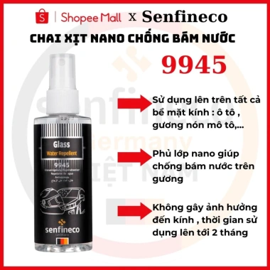Bình Xịt Nano Senfineco 9.945 Chống Bám Nước Kính Ô Tô - 100ml, Giá 224.910₫ 2 Bình Xịt Nano Senfineco 9.945 Chống Bám Nước Kính Ô Tô - 100ml, Giá 224.910₫ 2