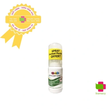 Bình xịt Pediakid Bouclier 100ml – Chống muỗi, côn trùng, bảo vệ da bé 3+ tháng, 285.000₫