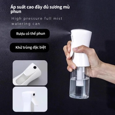 Bình Xịt Phun Sương Áp Suất Cao 200ml 300ml 500ml Siêu Mịn Tiện Dụng 29.000 VND