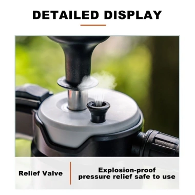 Bình xịt phun sương SEAMETAL 2L - Bọt tuyết rửa xe hơi, tưới cây tự động, dung tích lớn, giá ưu đãi 7
