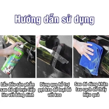 Bình xịt tẩy đa năng AUTO GLUE 450ml - Xịt sạch băng dính, vết mực, cao su, không để lại vết bẩn, giá ưu đãi 149k - SKYCOM