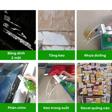 Bình xịt tẩy đa năng AUTO GLUE 450ml - Xịt sạch băng dính, vết mực, cao su, không để lại vết bẩn, giá ưu đãi 149k - SKYCOM