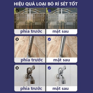 Bình xịt tẩy rỉ sét inox sắt thép đa năng Ghost Home BX09 - Giảm oxi hoá, giá 75.000đ