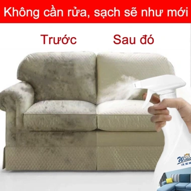 Bình xịt tẩy rửa ghế sofa 500ml - sạch ghế vải, nỉ da, nội thất xe ô tô, chỉ 79.800₫ 4