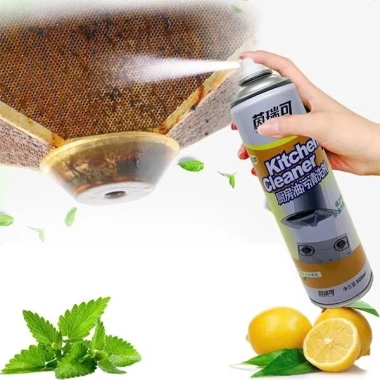 Bình Xịt Vệ Sinh Nhà Bếp KITCHEN Cleaner 500ml - Loại Bỏ Dầu Mỡ, Vết Bẩn, Giá 65k 5