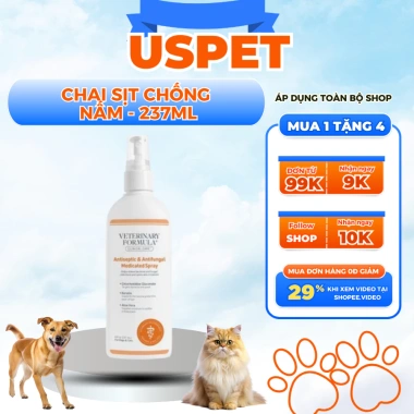 Bình xịt Veterinary Formula Clinical Care 237ml USA - Sát trùng, ngừa nấm, giá ưu đãi 439k