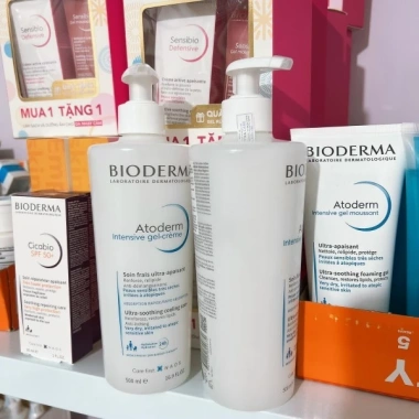 Bioderma Atoderm Intensive Gel-Crème 500ml - Dưỡng ẩm sâu, làm dịu da khô, giảm giá 22% chỉ 725.000₫ 2