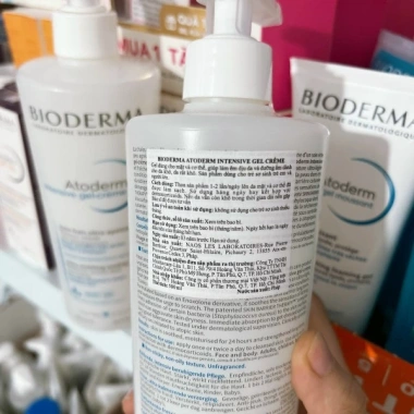 Bioderma Atoderm Intensive Gel-Crème 500ml - Dưỡng ẩm sâu, làm dịu da khô, giảm giá 22% chỉ 725.000₫ 4