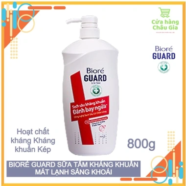 Bioré GUARD Sữa tắm kháng khuẩn mát lạnh 800g - Chỉ 150.000₫, sảng khoái 2
