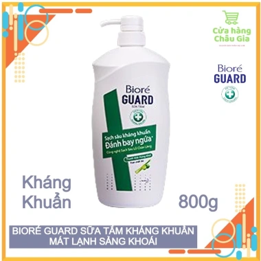 Bioré GUARD Sữa tắm kháng khuẩn mát lạnh 800g - Chỉ 150.000₫, sảng khoái 4