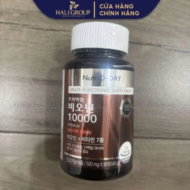 Biotin 10.000 D-Day Premium - Viên uống 90 viên, tóc da khỏe, giảm còn 355.000 VND 4 Biotin 10.000 D-Day Premium - Viên uống 90 viên, tóc da khỏe, giảm còn 355.000 VND 4
