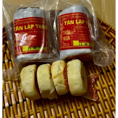 Bịt 4 Bánh MINI Pía Giấy Xưa 250g - Vị Sầu Riêng, Đậu Xanh, Mỡ Hành - Giá ưu đãi 39.000 VND