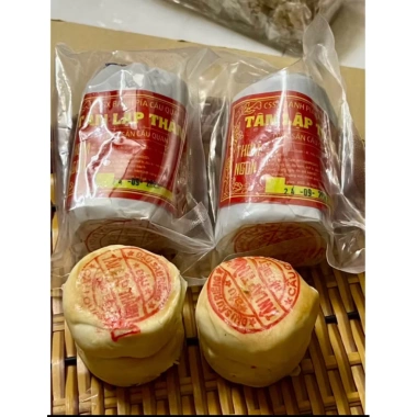 Bịt 4 Bánh MINI Pía Giấy Xưa 250g - Vị Sầu Riêng, Đậu Xanh, Mỡ Hành - Giá ưu đãi 39.000 VND