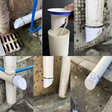 Bịt Cống Chống Côn Trùng Nắp Cống Ngăn Mùi Hôi Nắp Bịt Ống PVC Giá 29.000đ 8