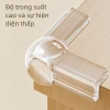 Bịt Góc Bàn Silicon Trong Suốt 4 Miếng - An Toàn Cho Bé, Bọc Cạnh Tránh Va Đập 2