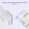 Bịt Góc Bàn Silicon Trong Suốt 4 Miếng - An Toàn Cho Bé, Bọc Cạnh Tránh Va Đập 7