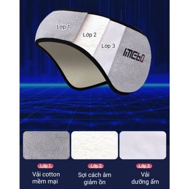 Bịt Mắt Ngủ Trưa Mềm Mại + Tai Chống Ồn - Khăn Vải Cao Cấp, Giảm Giá 56K