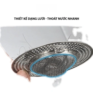 Bịt nắp lọc rác inox BESTPOOL - Giỏ lưới chặn rác, thoát nước nhanh, chống gỉ, phù hợp nhà tắm