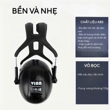 Bịt tai chống ồn Vian X4A Pro cao cấp – Giảm tiếng ồn, tăng tập trung, giá 353.000đ