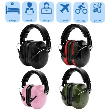 Bịt tai điều chỉnh BANGSHE SNR-34dB, chống ồn gập lại, bảo vệ thính giác cho trẻ em học sinh 7