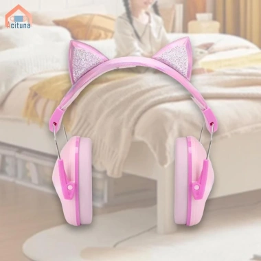 Bịt tai giảm tiếng ồn trẻ em điều chỉnh, đệm êm, nhỏ gọn, hiệu suất cao, cách âm máy bay
