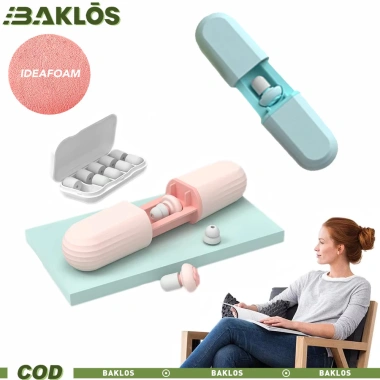 Bịt tai iMeBoBo chống ồn siêu cách âm bọt biển Ngủ ngon, thoải mái, giá ưu đãi 124.860₫