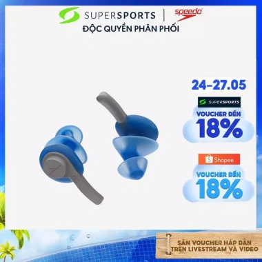Bịt Tai Người Lớn Speedo Biofuse Blue Grey - Giá ưu đãi 199.000₫, giảm 39.800₫