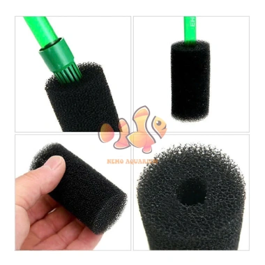 Bít tép mút xốp đen - Chặn đầu lọc thác, lọc thùng thủy sinh, giá ưu đãi 15.000đ