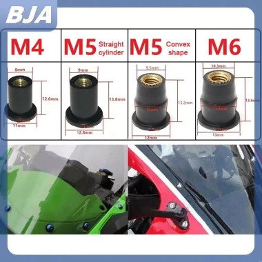 BJA Dụng Cụ Điều Chỉnh Kính Chắn Gió Xe Máy – Đai Ốc & Cao Su Nâng Cấp, Giá chỉ 35.176₫
