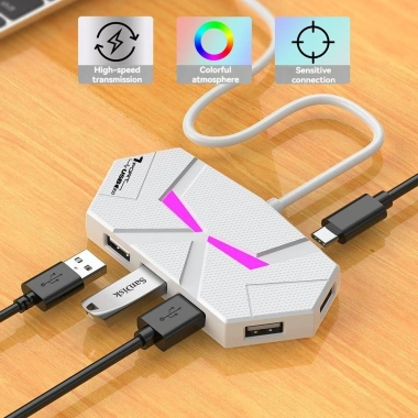 Blackbear LIMIT USB 2.0 HUB Splitter PD - hỗ trợ ổ cứng, giảm 19% chỉ 87.230₫ 3 Blackbear LIMIT USB 2.0 HUB Splitter PD - hỗ trợ ổ cứng, giảm 19% chỉ 87.230₫ 3