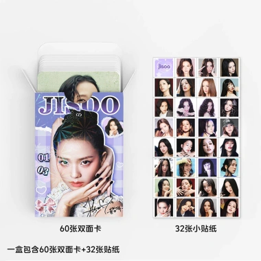 Blackpink 92 Cái JISOO Photocards KPOP LOMO Hộp Thẻ Miếng Dán Bộ Sưu Tập 66.000₫ 7