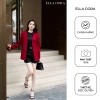 Blazer cổ không ve dáng suông ELLA DORA sang trọng thanh lịch 4 mùa V25 - 999.000₫