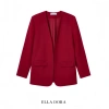 Blazer cổ không ve dáng suông ELLA DORA sang trọng thanh lịch 4 mùa V25 - 999.000₫ 8