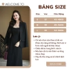 Blazer cổ tàu cách tân NHUN N186 dáng suông cổ ve nửa bổ mí - sang trọng, chỉ 390.000₫ 3