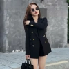 Blazer đen ngắn DAY CHIC - Công sở thời trang, chỉ 399.000đ, không kèm chân váy 7