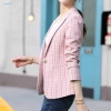 Blazer kẻ sọc màu, cardigan tay dài ấm áp chống nhăn, áo khoác thu đông 328.913₫ 2