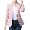 Blazer kẻ sọc màu, cardigan tay dài ấm áp chống nhăn, áo khoác thu đông 328.913₫ 10