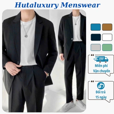 Blazer nam Hàn Quốc cao cấp sang trọng chuẩn men, giảm giá 349.000₫