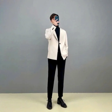 Blazer nam Hàn Quốc cao cấp sang trọng chuẩn men, giảm giá 349.000₫ 5
