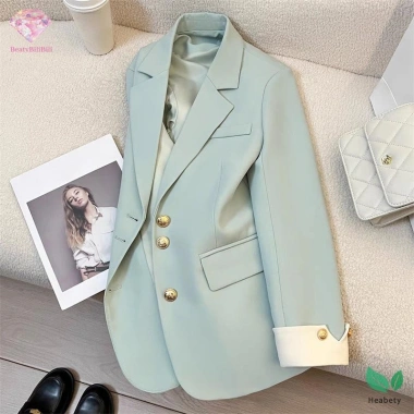 Blazer Nữ Heabety Thanh Lịch Một Ngực - Áo Khoác Công Sở Giá Ưu Đãi
