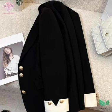 Blazer Nữ Heabety Thanh Lịch Một Ngực - Áo Khoác Công Sở Giá Ưu Đãi