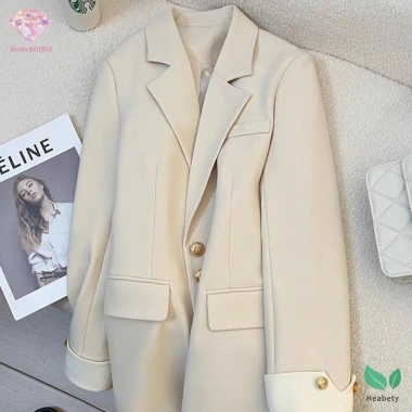 Blazer Nữ Heabety Thanh Lịch Một Ngực - Áo Khoác Công Sở Giá Ưu Đãi